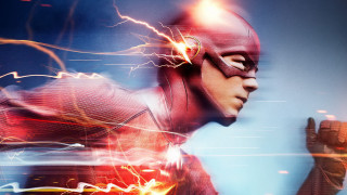 Man flash suit hand face - a blurry background free wallpaper