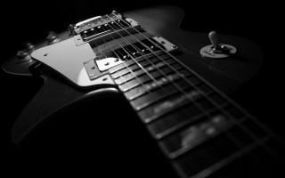 Guitar picker black white background - eric taylor free wallpaper