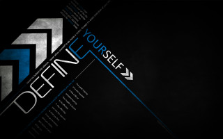Black blue arrows dearly yours - a blue arrow free wallpaper