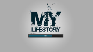Grey background black blue logo - adobe lightroom free wallpaper