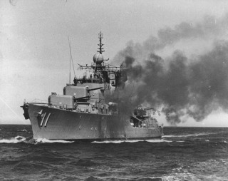 Large ship smoke ocean ship - photo free wallpaper