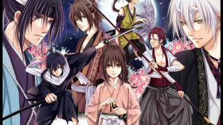 Anime characters swords full moon - sword free wallpaper