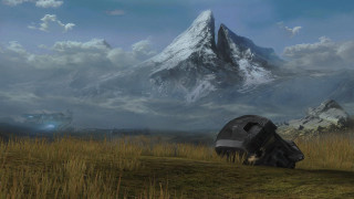 Sci fi giant robot mountain 2 - a sci free wallpaper