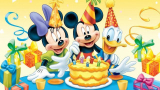 Mickey mouse couple cake candles - a cake free wallpaper