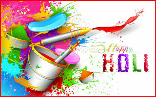 Colorful background paintbrush paint can - colour free wallpaper