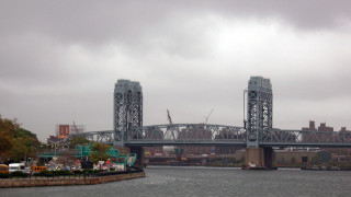 Bridge cityscape cloudy sky hudson - cloudy free wallpaper