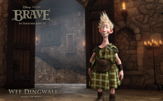 Cartoon character dress doorway stone - romanesque free wallpaper
