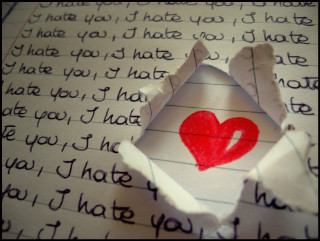 Heart cutout paper love conceptual - a piece of paper free wallpaper
