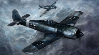 Airplanes flying sky together painting - the sky together free wallpaper