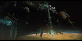 Space station ships night sky - the night sky free wallpaper