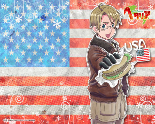Man holding sandwich american flag - star and stripes free wallpaper