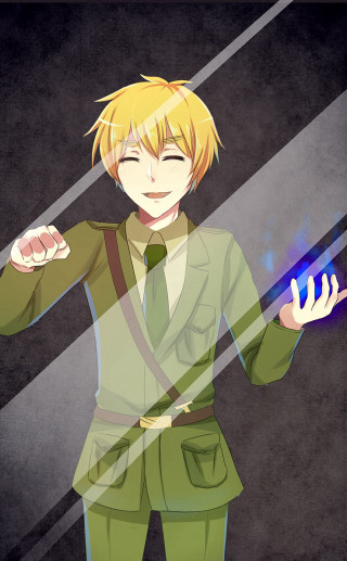 Man suit tie holography blonde - holography free wallpaper
