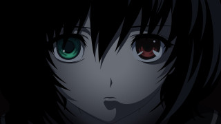 Girl green eyes black hair 2 - black hair free wallpaper