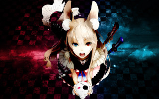 Anime rabbit ears tail soccer - a anime character free wallpaper