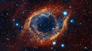 Large blue ring star field - anish kapoor free wallpaper