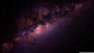 Large star filled sky with - a few star free wallpaper