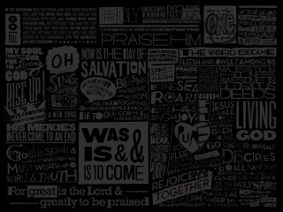 Black white poster words graphic - el greco free wallpaper