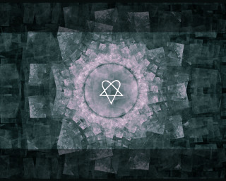 Heart intertwined circle squares varying - a picture of a heart free wallpaper