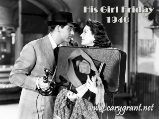 Man woman holding suitcase together - cleve gray free wallpaper