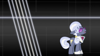 Cartoon pony yellow tie sunglasses - epic scale free wallpaper
