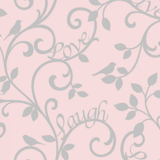 Pink gray wallpaper leaves love - wallpaper free wallpaper