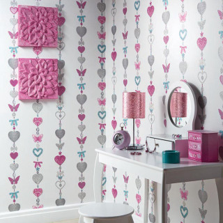 Desk mirror vanity hearts wall - lyco art free wallpaper