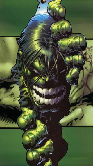 Green monster knife comic cover - a knife free wallpaper