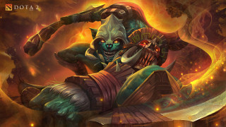 Demon painting face back arms - a painting of a demon free wallpaper