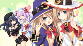 Anime girls costumes hats green - costume and hats free wallpaper