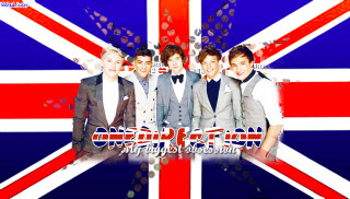 British flag group people background - british free wallpaper