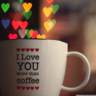 Coffee heart love message conceptual - allen tupper true free wallpaper