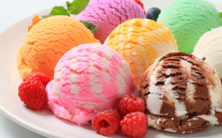 Ice cream raspberries mints pastel 2 - cafer bater free wallpaper