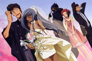 Anime people flowers cellphone man - a group of people free wallpaper for desktop