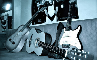 Guitars elvis presley poster black - studio photo free wallpaper