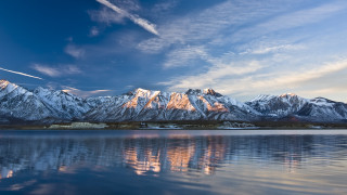 Mountain lake clouds sky range 3 - anthony s waters free wallpaper