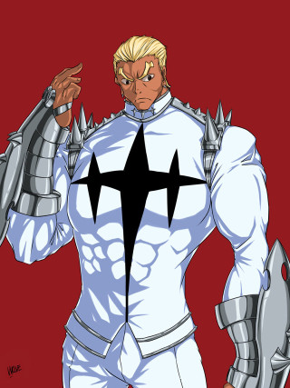 Man white suit sword armor - a white suit free wallpaper
