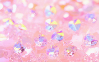 Diamonds pile pink yellow background - a table together free wallpaper