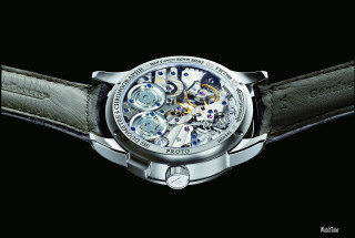 Watch silver black strap zenith - a silver free wallpaper