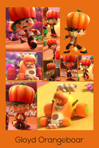 Pumpkin costume halloween character sheet - free autumn wallpaper