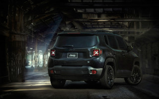 Black jeep dark alley night - a black jeep free wallpaper