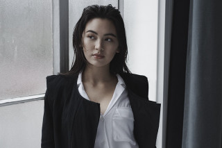 Woman window jacket white shirt - a jacket free wallpaper