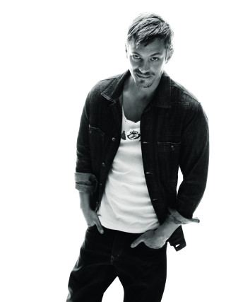 Man jacket jeans posing picture - his hands in his pockets free wallpaper