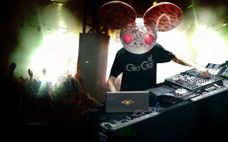 Dj mouse mask headphones concert - a dj free wallpaper