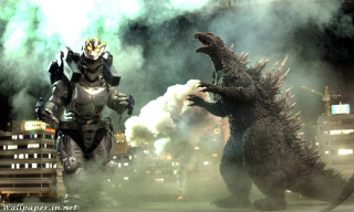 Godzilla like creatures scene godzilla - creature free wallpaper