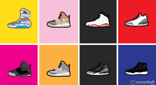 Color squares shoes series four - a series free wallpaper