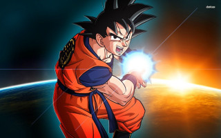 Cartoon character glowing ball planet - ball free wallpaper
