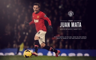Man red shirt kicking soccer 3 - a soccer ball free wallpaper