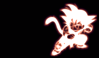 Cartoon character firey expression arms - action painting free wallpaper