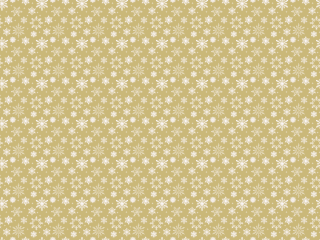 Yellow white floral snowflake tree - a stipple free wallpaper