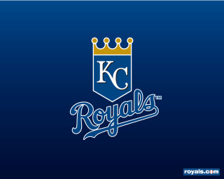 Kansas royals logo blue background 2 - a crown free wallpaper
